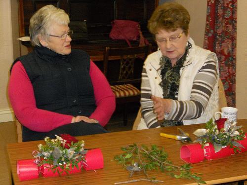 Christmas table decorations